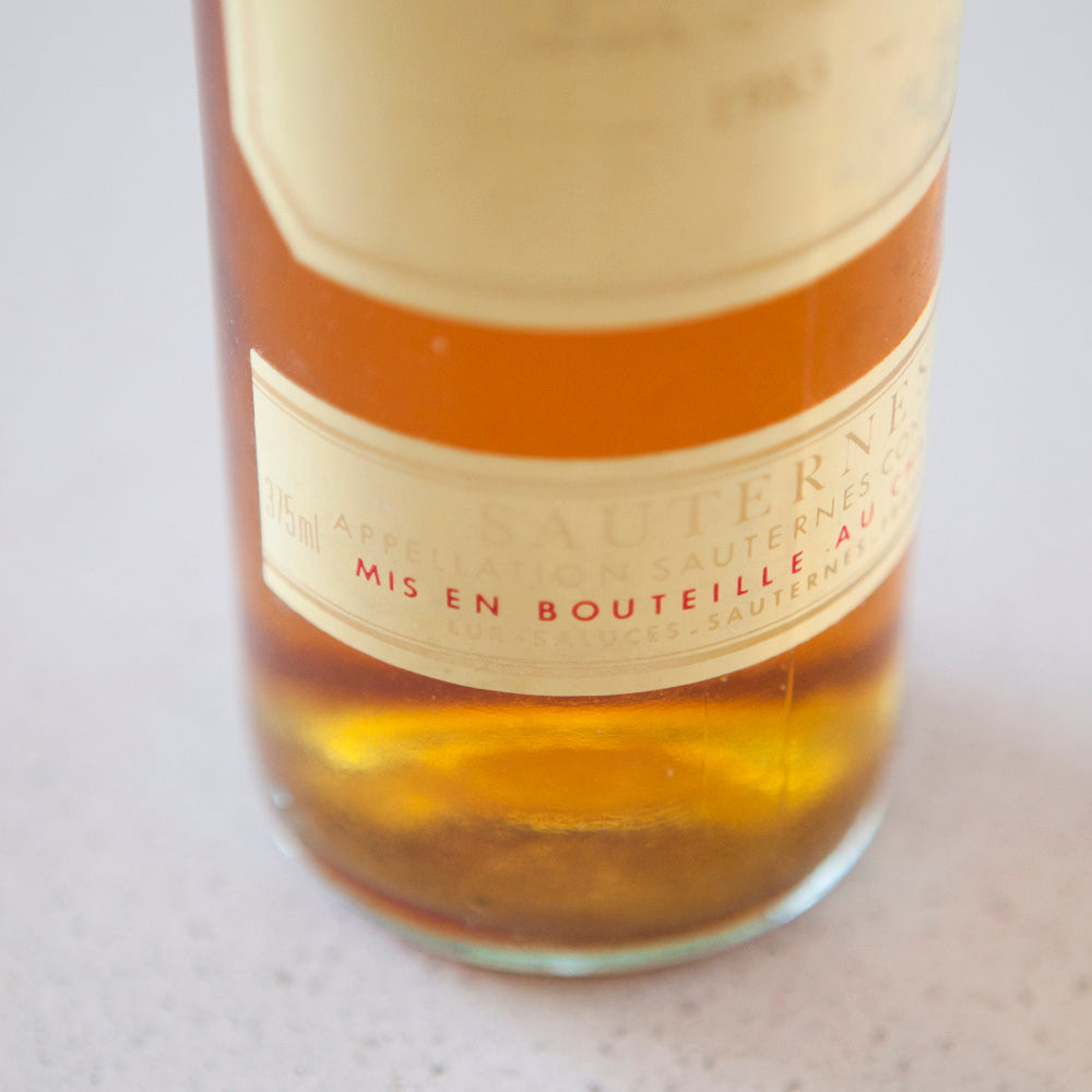 Château D'Yquem 1983 Half bottle