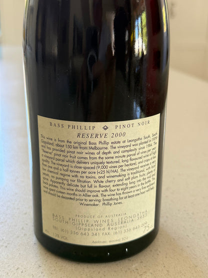Bass Phillip Reserve 2000